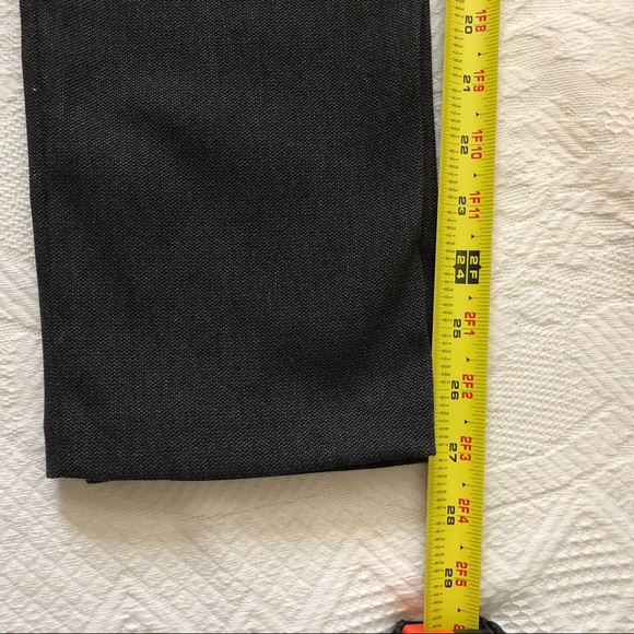 NWT Charcoal Slim Straight Dress Pants - Picture 6 of 6